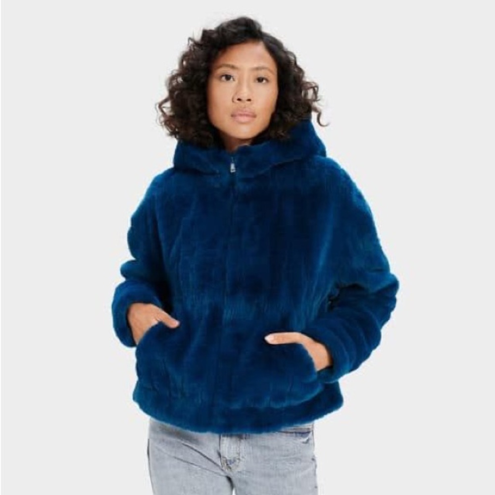 Mandy Faux Fur Hoodie | UGG